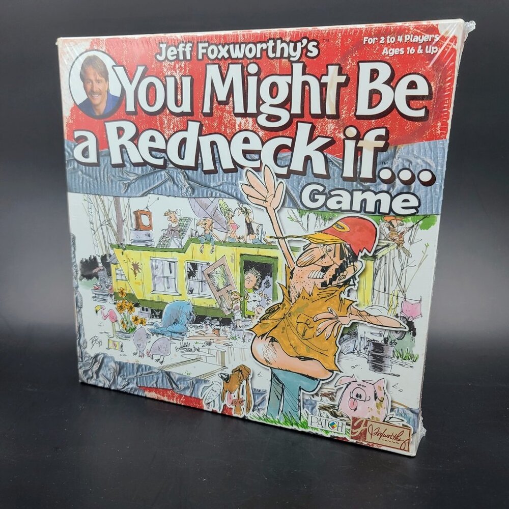 Jeff Foxworthy’s You Might Be A Redneck If… Game. Brand New Factory Sealed